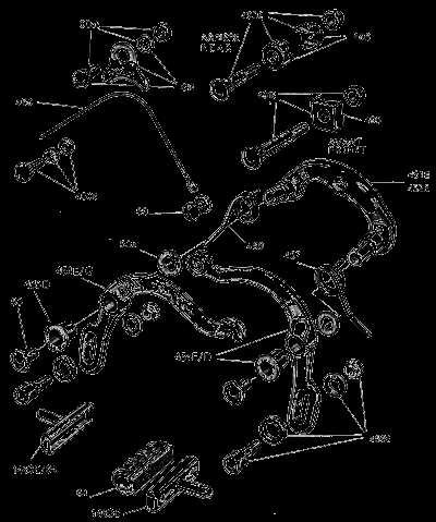 mountain bike disc brake parts diagram