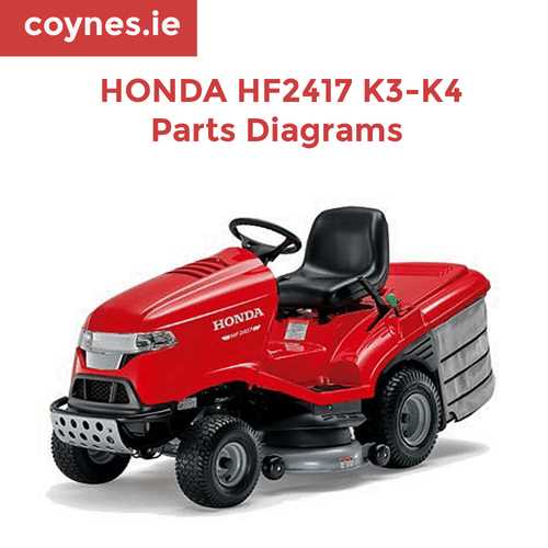 mower parts diagram