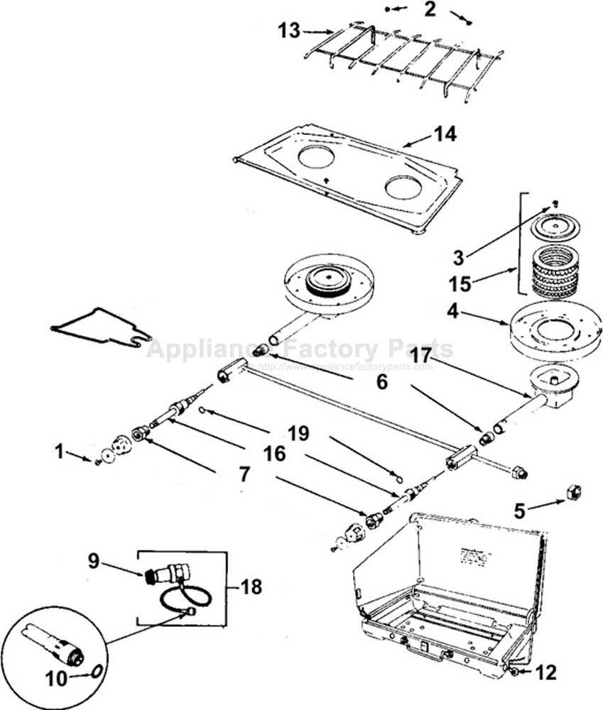 coleman parts diagram