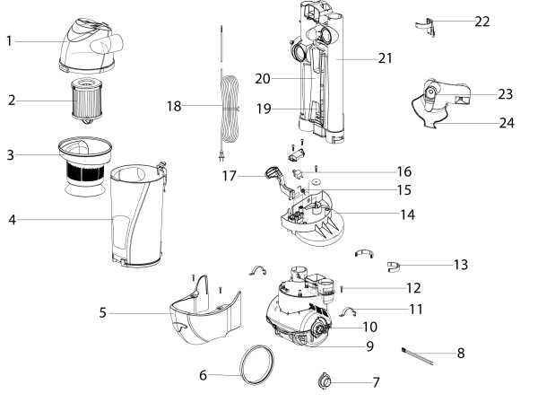 eureka vacuum parts diagram