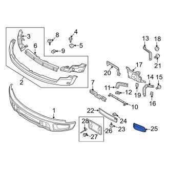 2013 ford f150 front end parts diagram