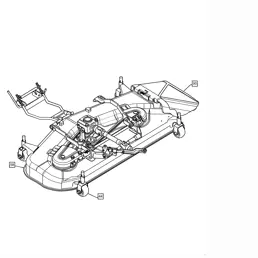 murray 42 inch deck parts diagram