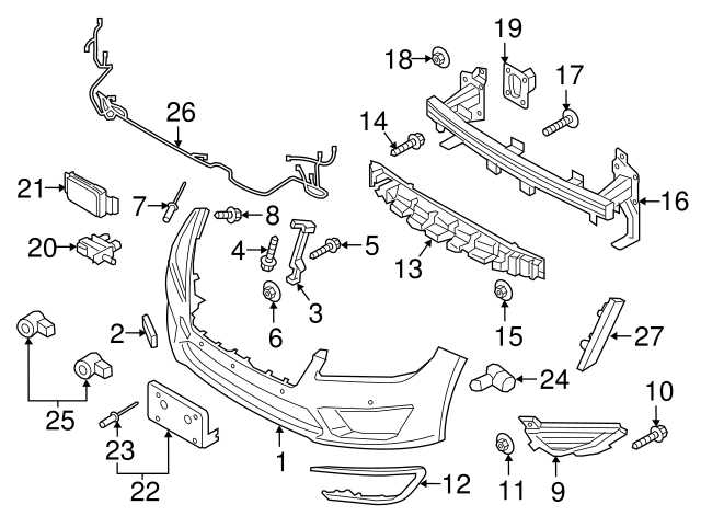 2017 lincoln mkx parts diagram