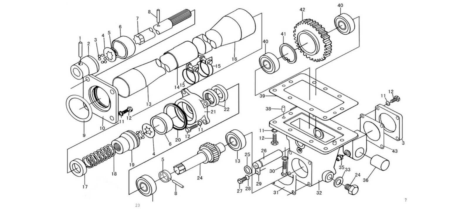 jinma 284 parts diagram