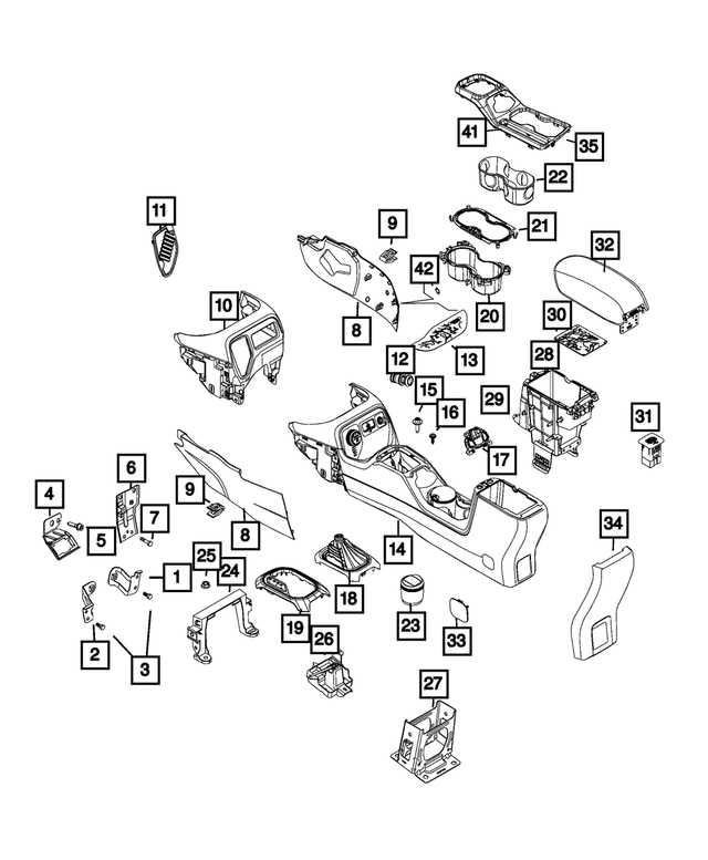 jeep renegade parts diagram