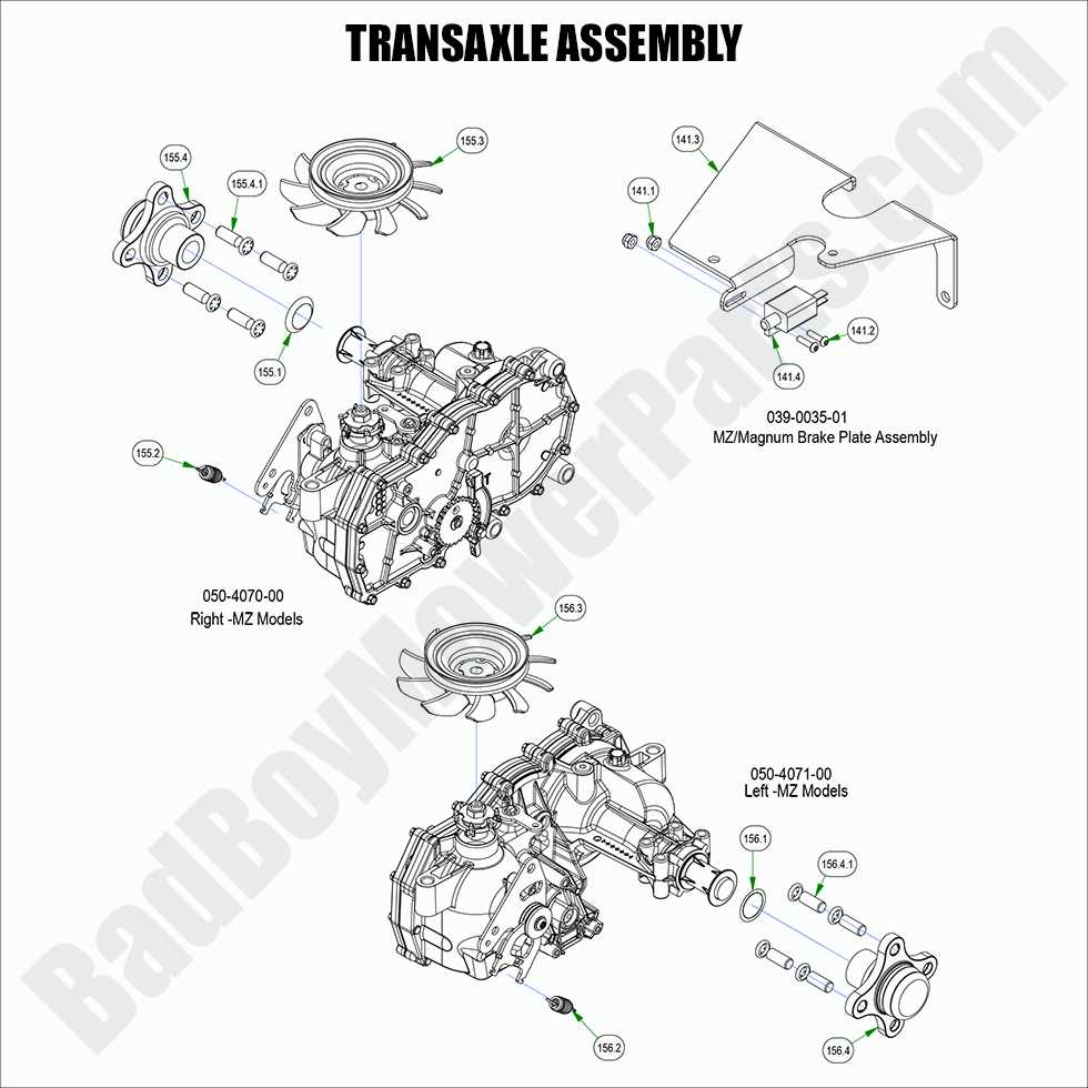 mz 54 parts diagram