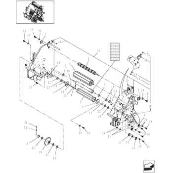 new holland br740 parts diagram