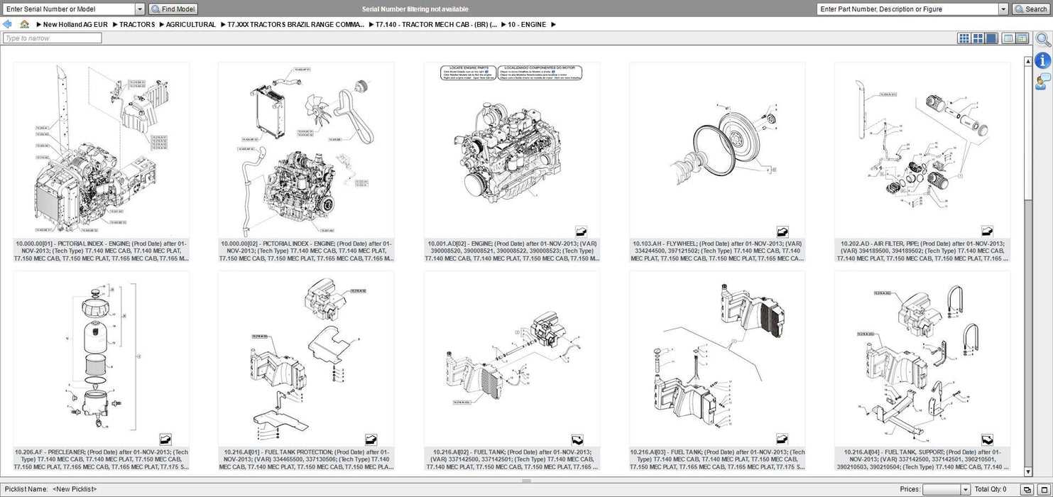 new holland h7450 parts diagram