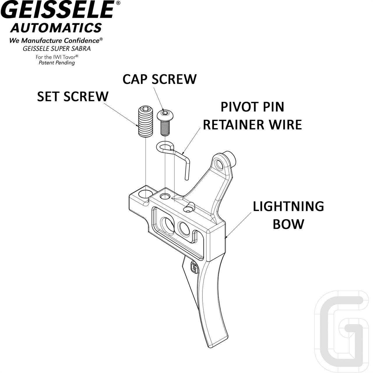 tavor parts diagram