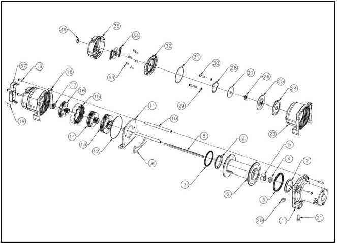 warn plow parts diagram