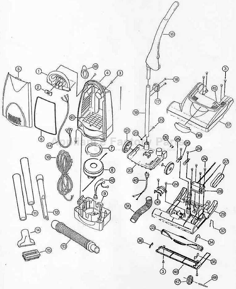 bissell 9200 parts diagram