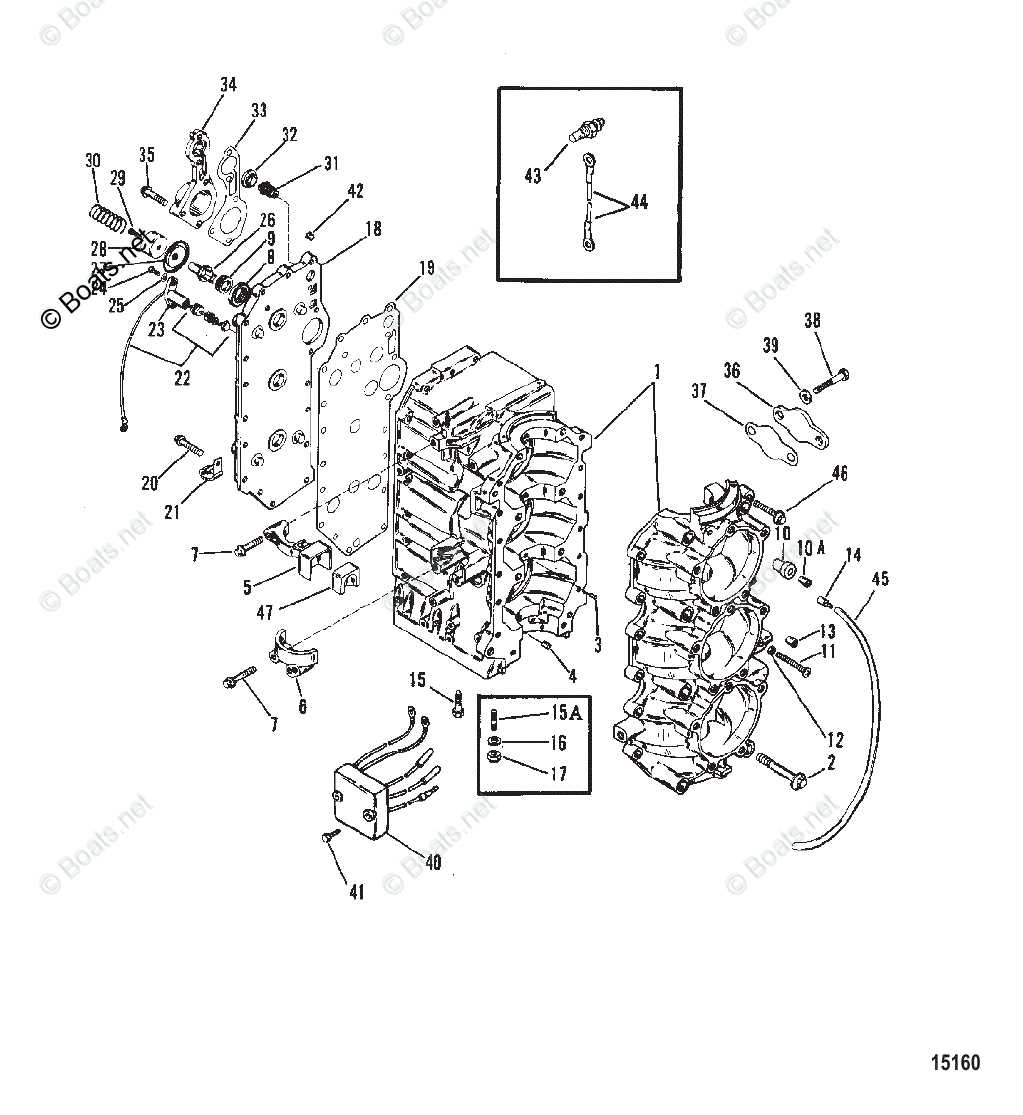 2 stroke mercury outboard motor parts diagram