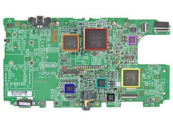 nintendo 3ds xl parts diagram