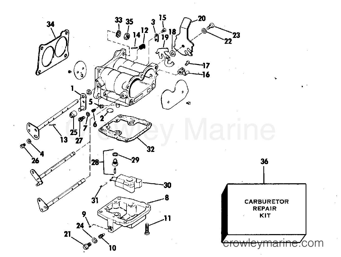 johnson 115 outboard parts diagram