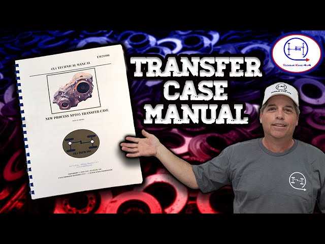 np205 transfer case parts diagram