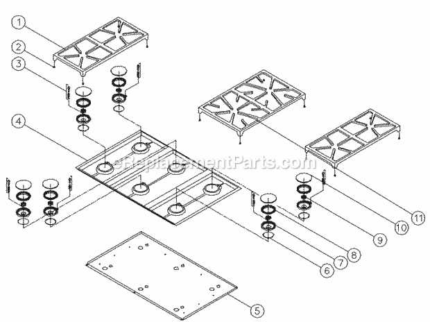 dacor parts diagram