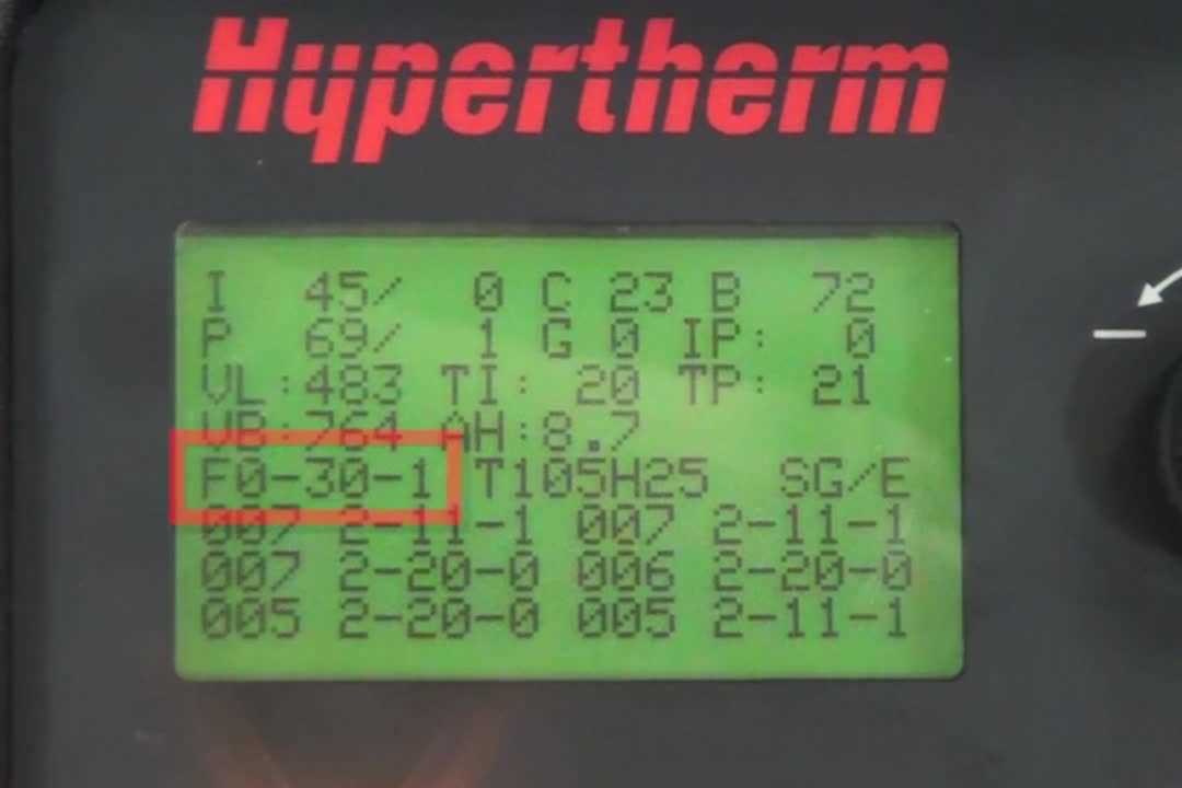 hypertherm powermax 30 parts diagram