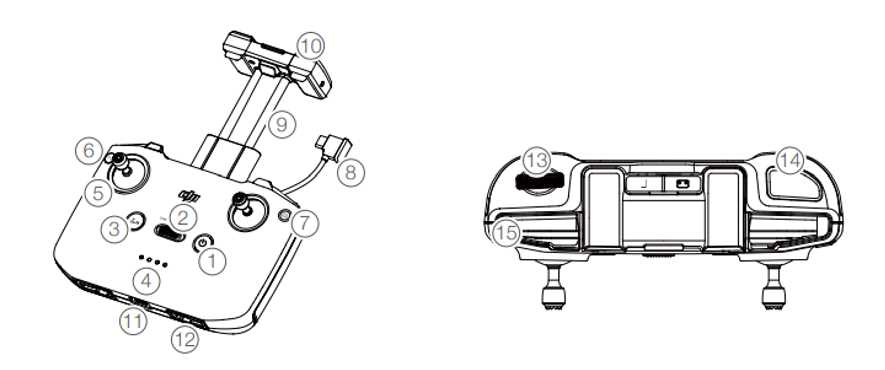 dji mavic air parts diagram