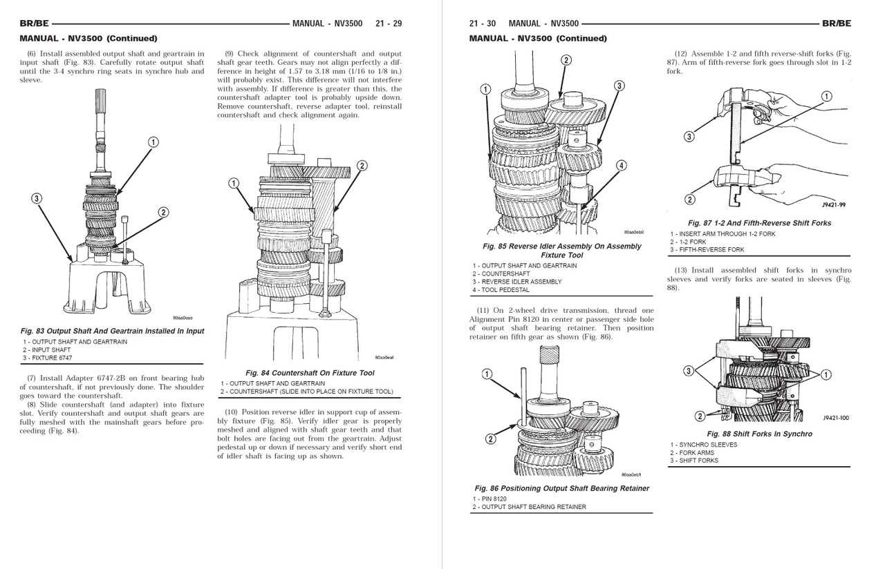 nv3500 transmission parts diagram