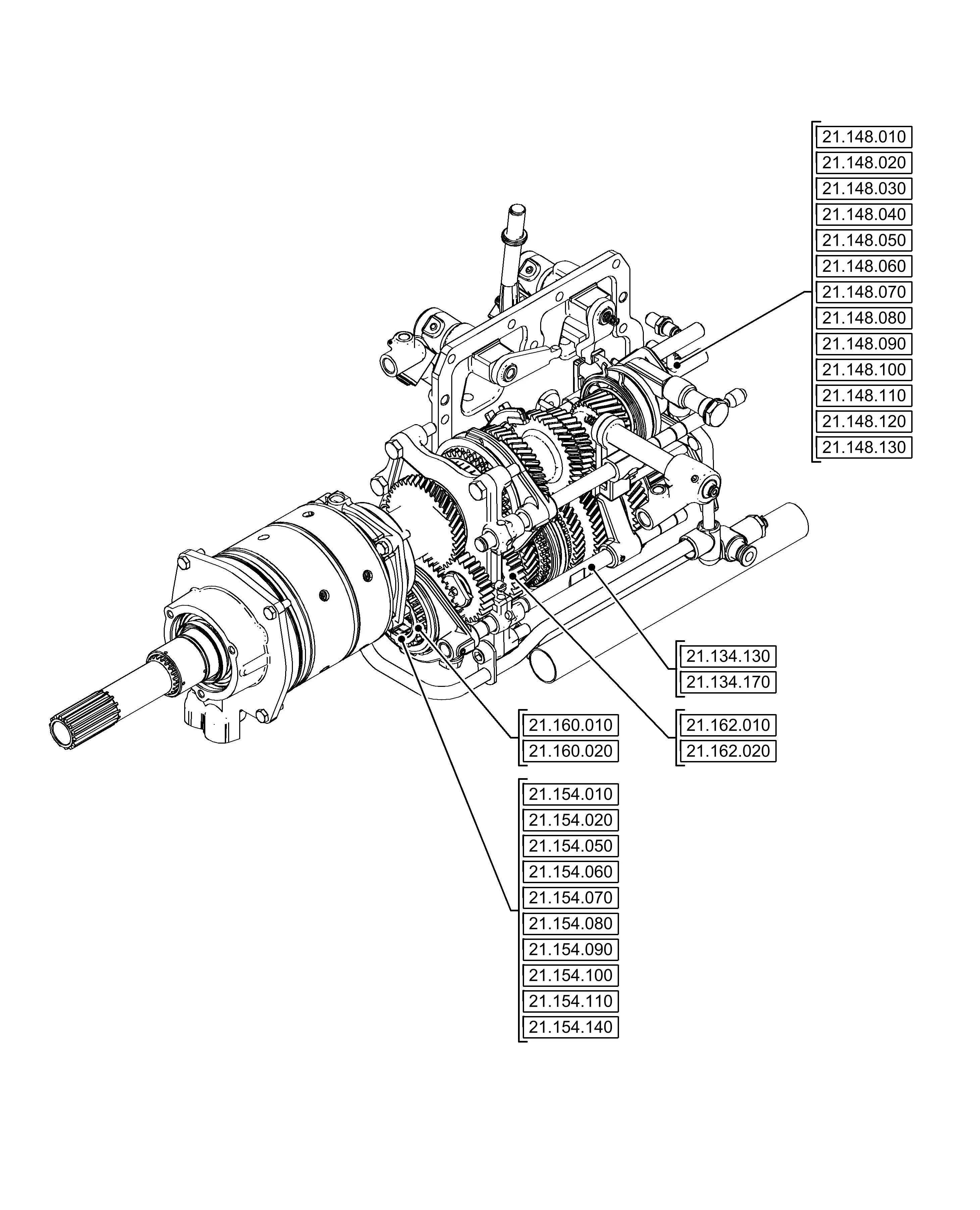 nv3550 parts diagram