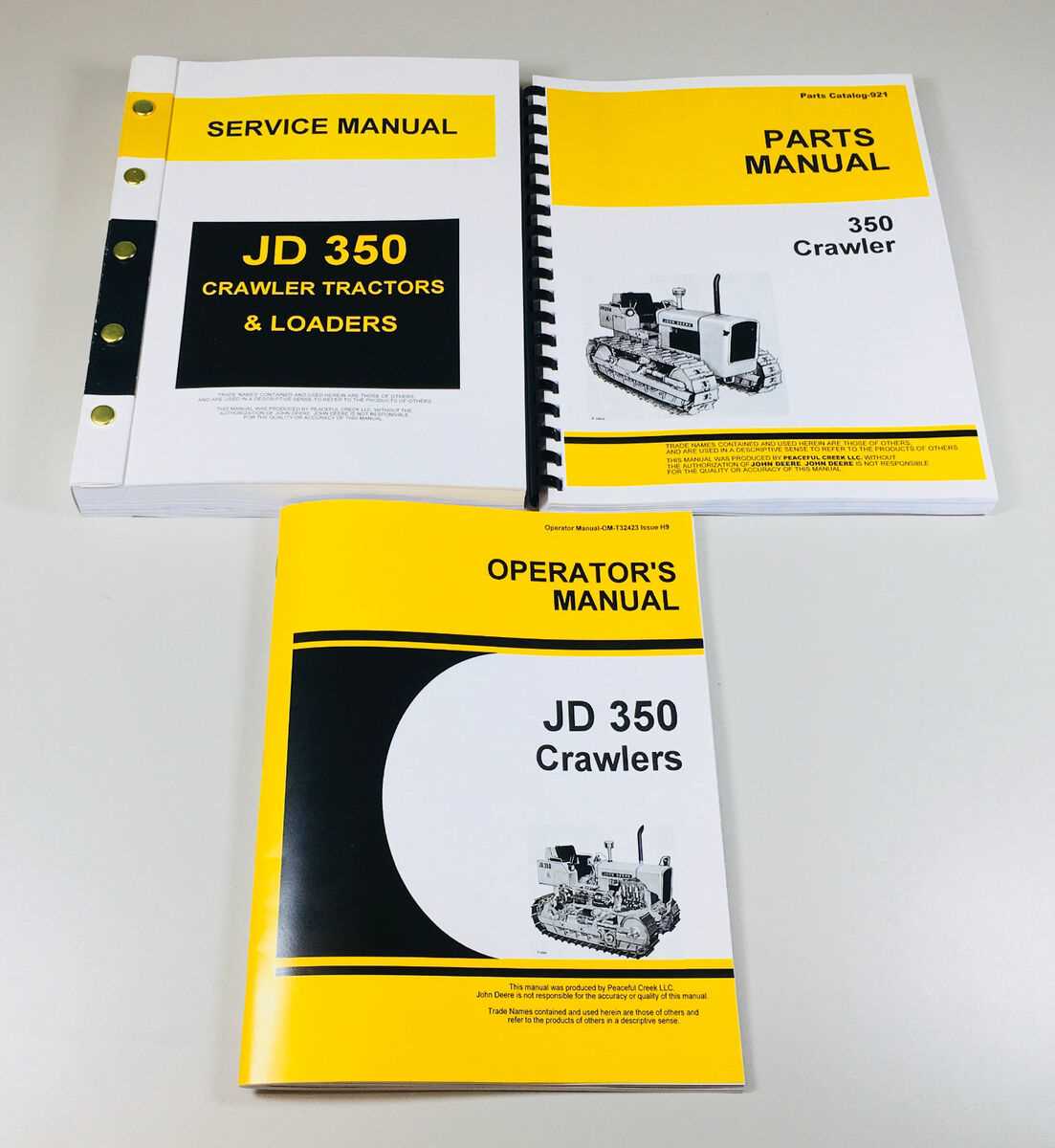 john deere 350 dozer parts diagram