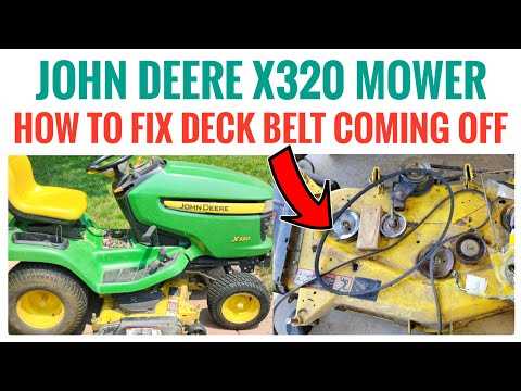 john deere x320 54 mower deck parts diagram