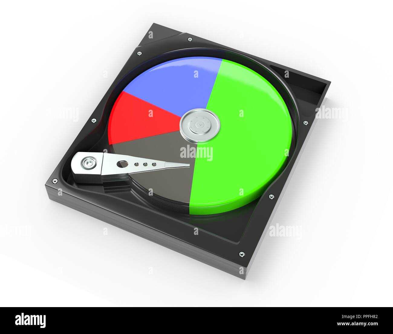 hard drive parts diagram