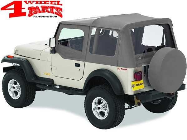 jeep wrangler yj soft top parts diagram