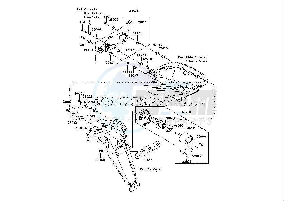 kawasaki zx10r parts diagram