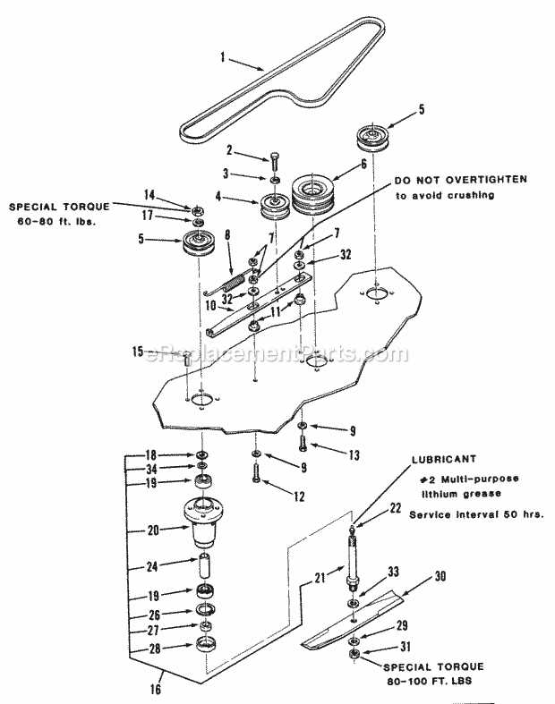 wheel horse 42 mower deck parts diagram