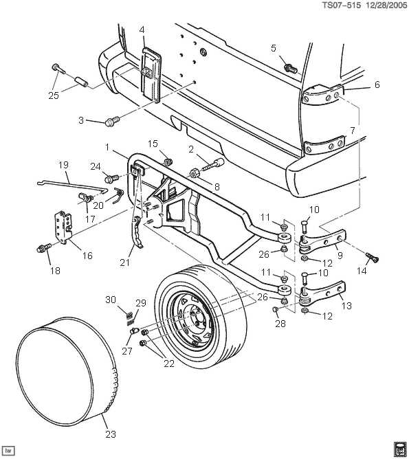 2002 chevy blazer parts diagram