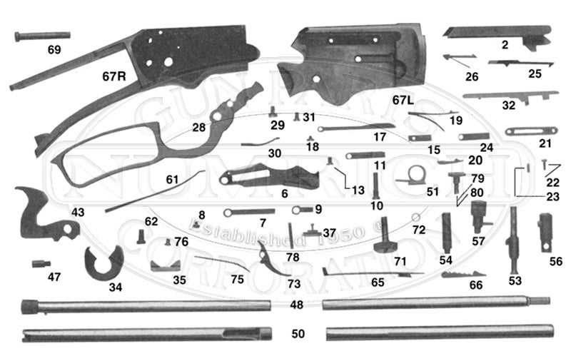 marlin 30 30 parts diagram