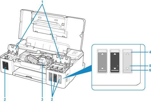 inkjet printer parts diagram