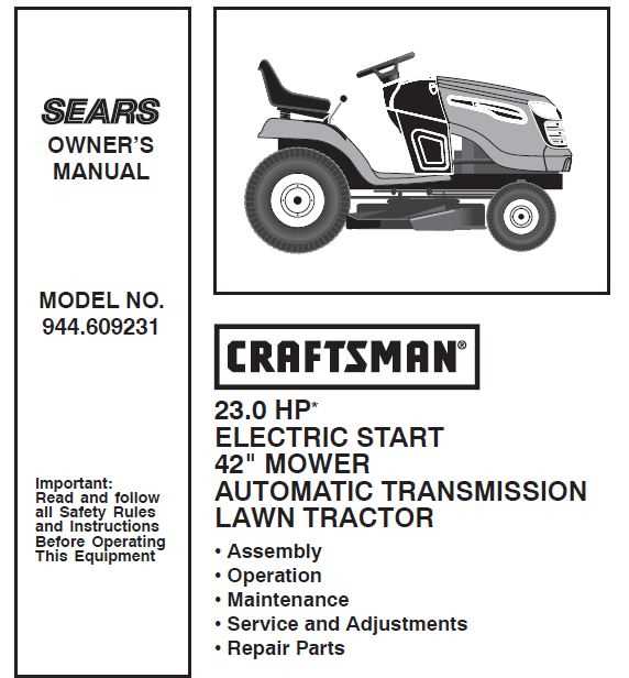 craftsman 42 mower deck parts diagram