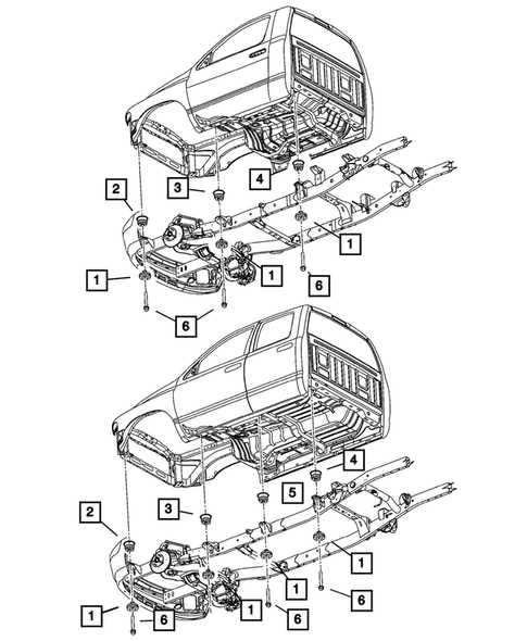 2004 dodge ram 2500 front end parts diagram