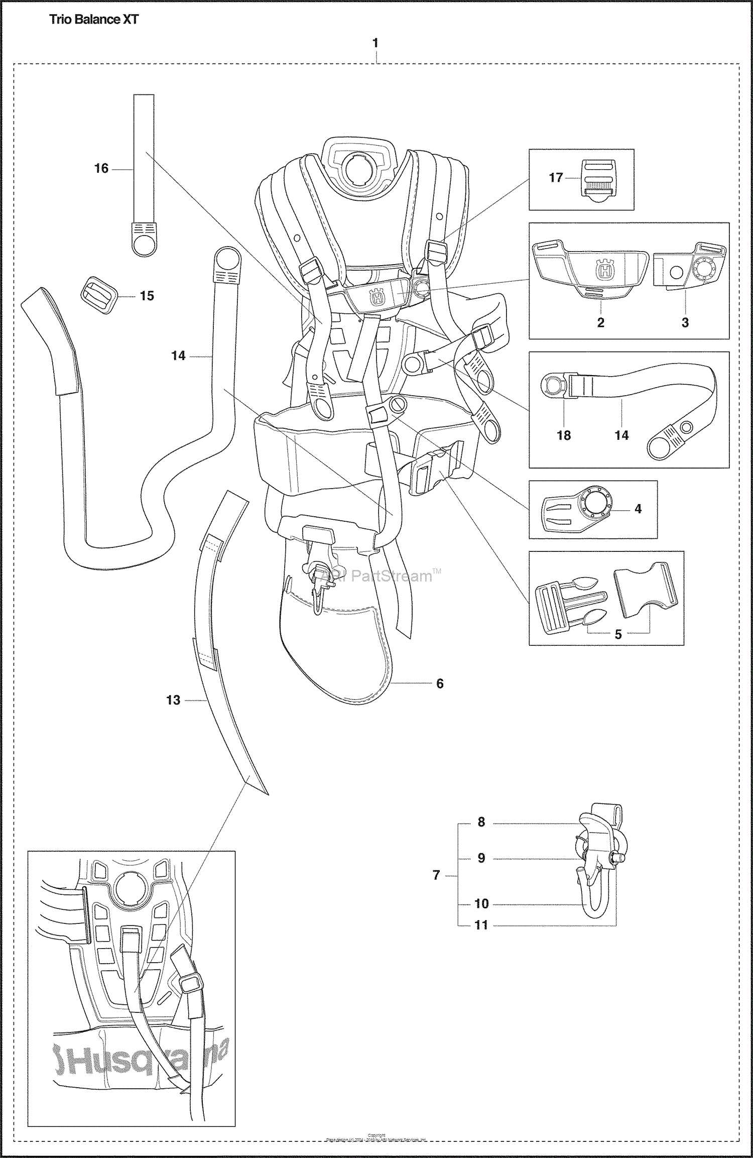 husqvarna xt722fe parts diagram