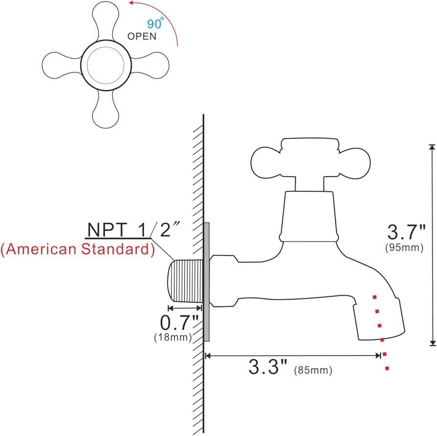 old outdoor faucet parts diagram