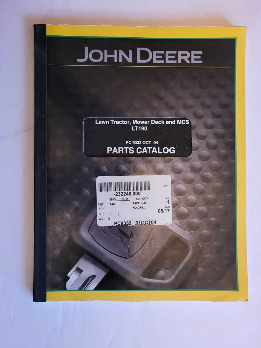 john deere lt133 parts diagram