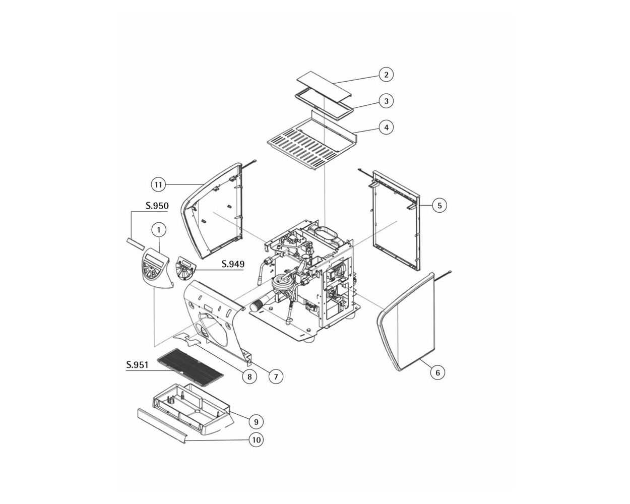 nuova simonelli oscar parts diagram