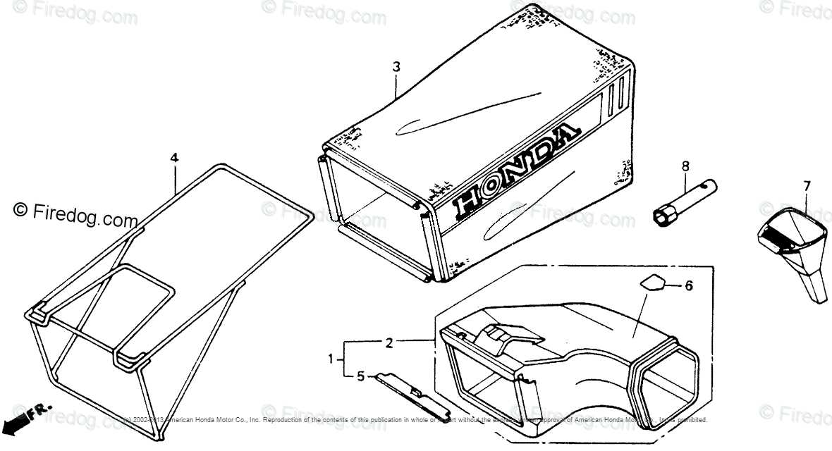 hr214 parts diagram