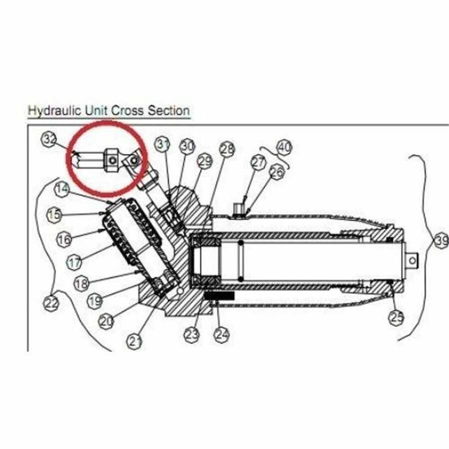 floor jack parts diagram