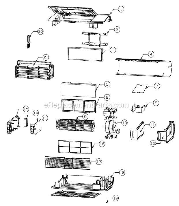 oreck xl parts diagram