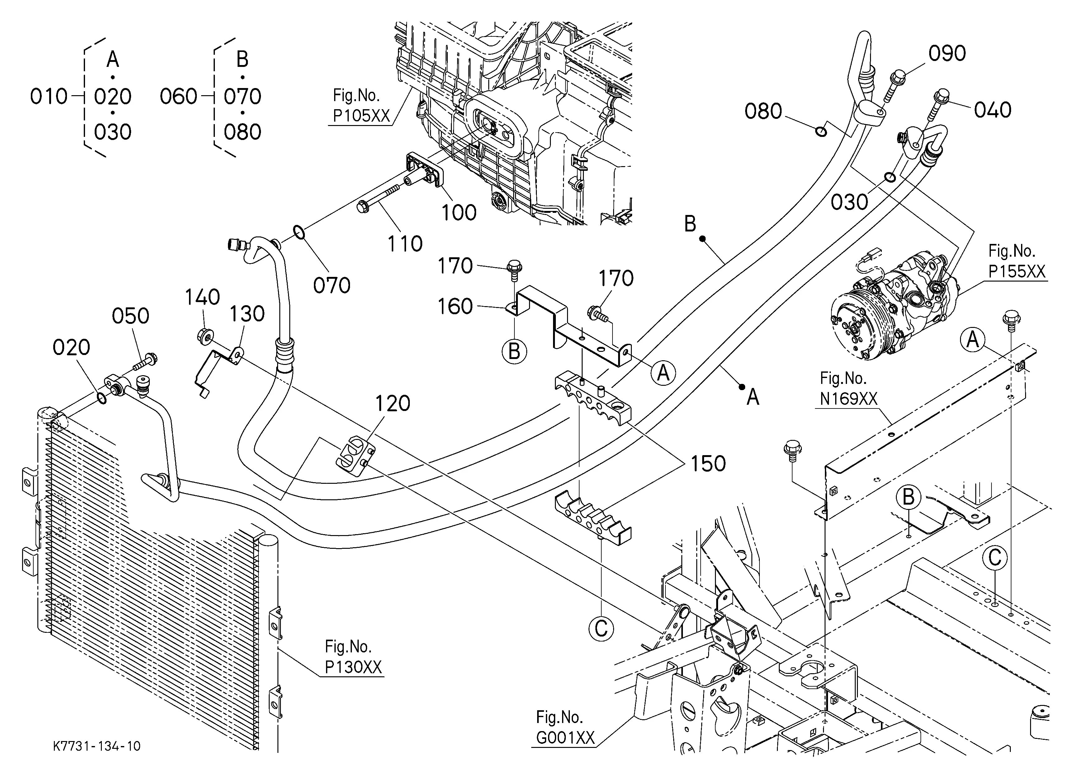 kubota rtv x1100c door parts diagram