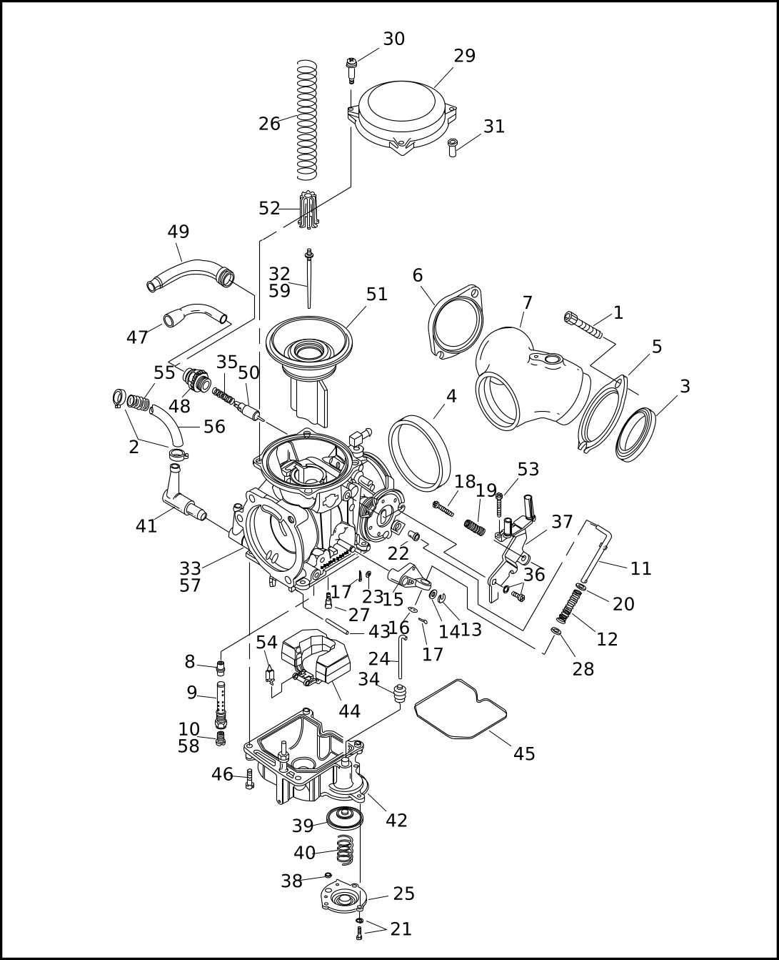 harley engine parts diagram