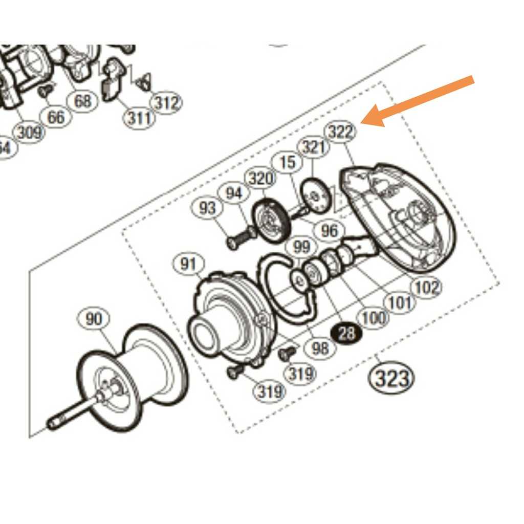 shimano curado parts diagram