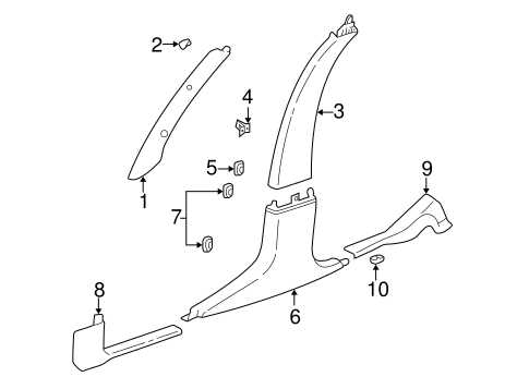 2006 cadillac cts parts diagram