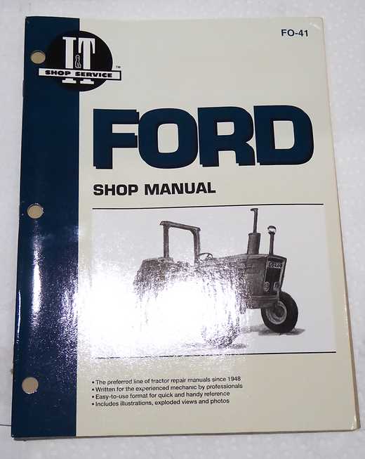 ford 4610 tractor parts diagram