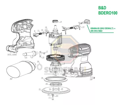 dwe6421 parts diagram