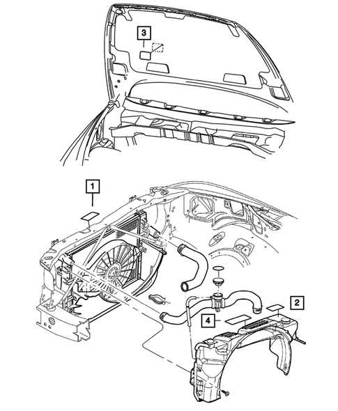 parts of a car under the hood diagram