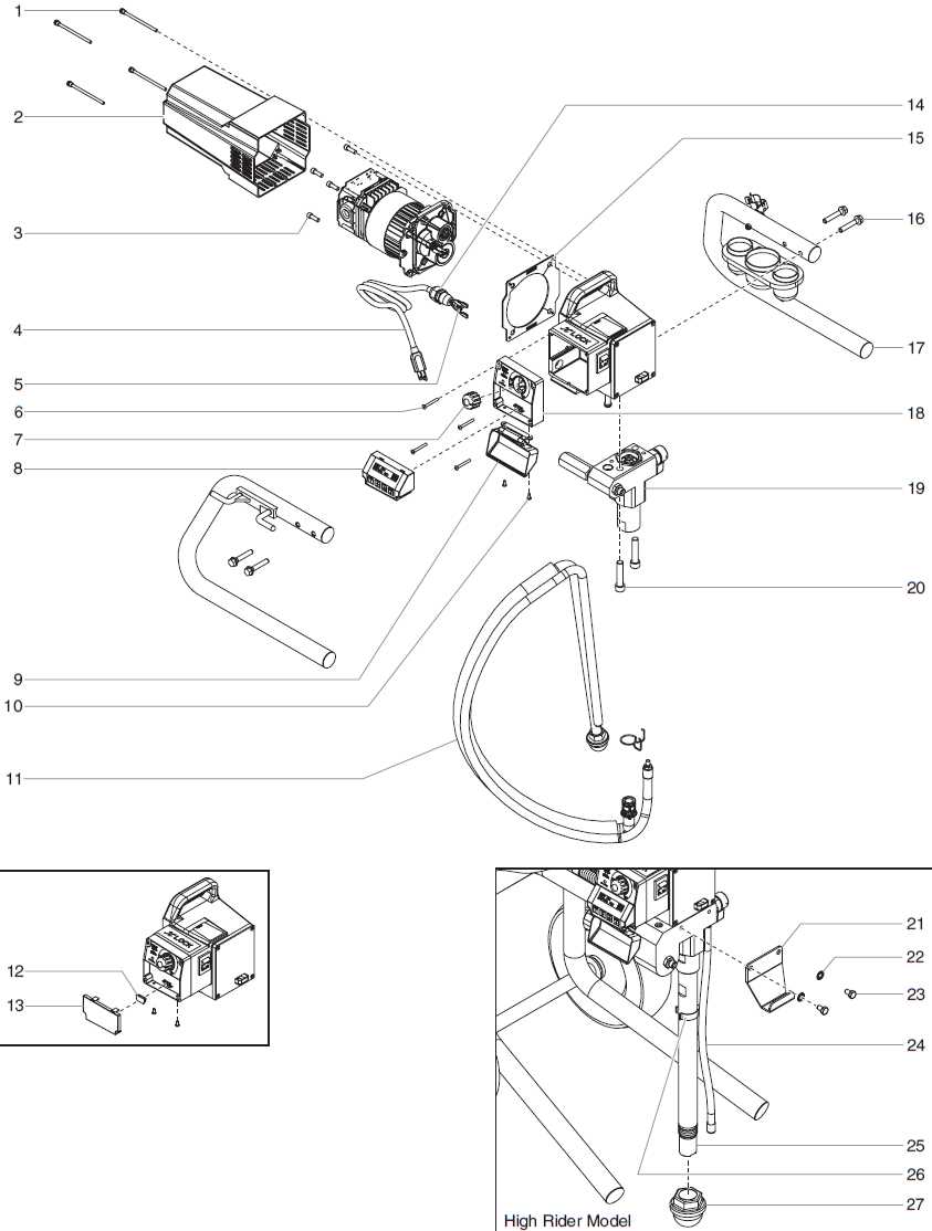 paint sprayer parts diagram